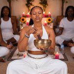 Serene Singing Bowl Meditation Sanctuary